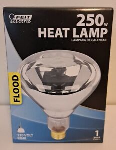 BR40 Heat Lamp Lightbulb 250 Watt 120 Volt - Feit Electric
