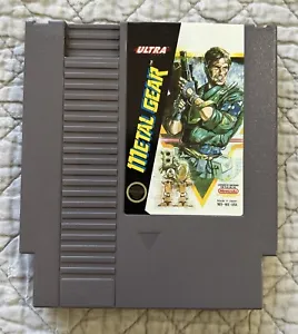 Metal Gear (Nintendo Entertainment System, 1988) NES Cartridge Only ULTRA - Picture 1 of 3