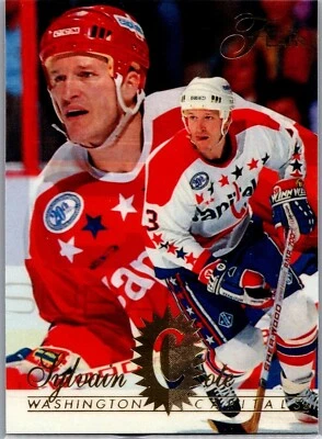 1994-95 Flair Hockey - #198 Sylvain Cote - Image 1 of 2