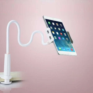 360 Gooseneck Table Bed Clamp Stand Holder Mount For iPad Tablet Flexible Arm - Picture 1 of 8