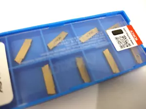 Insertos de carburo KORLOY MGMN200-G / MGMN 200-G grado NC3030 MGEHR/MGIVR (10 PIEZAS) - Imagen 1 de 6