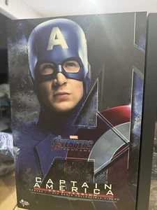 🔥CAPTAIN AMERICA ENDGAME 2012 Movie Masterpiece HOT TOYS Empty Box MMS563 1:6🔥 - Picture 1 of 11