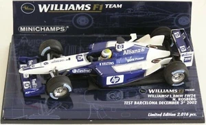 WOW EXTREMADAMENTE RARO Williams FW24 Rosberg Catalunya Circuit 2002 1:43 Minichamps - Imagen 1 de 3