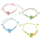  4 Pcs Dinosaur Bracelet Teen Girl Gifts Cute for Girls Accessories
