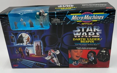 1994 Micro Machines Star Wars Darth Vader / Bespin Transforming Action Set New - Image 1 of 4