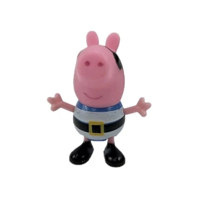 小猪佩奇玩具套装人偶佩奇的兄弟乔治带海盗服装万圣节 PVC — 第 1/4 张图片