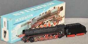 Märklin 3047 .3 Dampflok BR 44 690 mit Telex + Rauch DB sehr gut OVP H0 - Picture 1 of 1