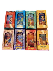 1994 Walt Disney Collector Series Vintage Plastic Cups Burger King, Set of 8 - Picture 1 of 4