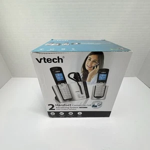 Vtech DS6671-3 2 Handset Connect to Cell Cordless Phone System Cordless Headset - Picture 1 of 3