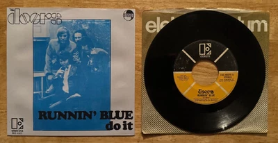 45 SP THE DOORS JIM MORRISON RUNNIN' BLUE - Image 1 of 2
