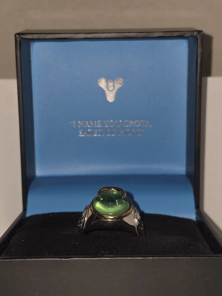 Anillo Rocklove Destiny Bungie Crota's End Raid Talla 11 Foto 1 de 4