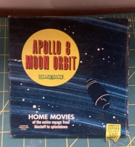 Película casera vintage Apolo 8 órbita lunar 8 mm) blanco y negro 8 mm • NASA • Exploración espacial - Imagen 1 de 5
