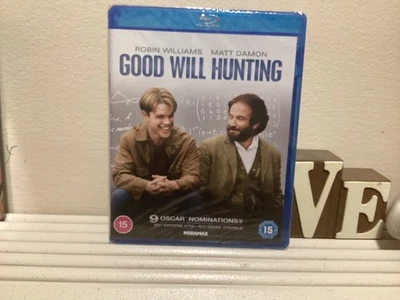 Good Will Hunting Robin Williams Matt Damon and Ben Affleck Blueray new - Image 1 of 2