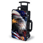 Skin Decal Wrap for Pelican Case 1510 / USA Bald Eagle in Flag