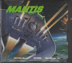 XF5700 Mantis Experimental Fighter (PC DOS, 1992, Microprose) - With Manual - VG - Bild 1 von 10