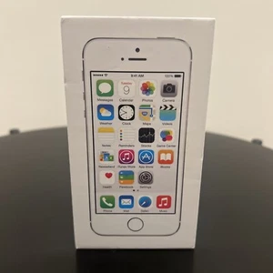 Iphone 5S Silver 16GB Box Only - Picture 1 of 6