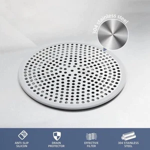 Sink Strainer Hair Sink Filter Drain Filter Shower Drain Cover Hair Catcher - Picture 1 of 10