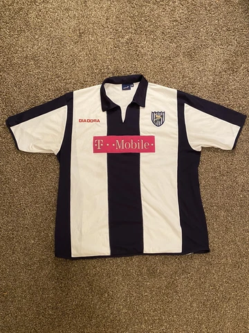 Vintage West Bromwich Albion Diadora 2005-06 Home Soccer Jersey Shirt Size XL Cover