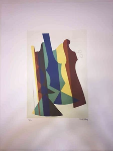Man Ray Litografia off set cm 50x65 Firma su lastra con certificato - Picture 1 of 8