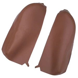 1 Pair Leather Console Lid Armrest Cover Skin Accessories For Acura MDX 2007-13 - Picture 1 of 11