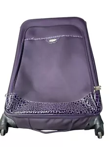 SAMSONITE Spinner Check In Suitcase 32”H x 20”W Purple - Picture 1 of 6