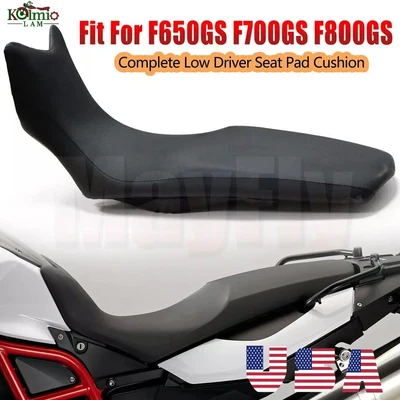 Fit for BMW F800GS F650GS F700GS 2008-2016 Complete Low Driver Seat Pad Cushion - Image 1 of 4
