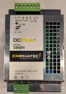 Emphatec Weidmuller 330201 DC PLUS 24VDC, 15A Power Supply - Picture 1 of 11