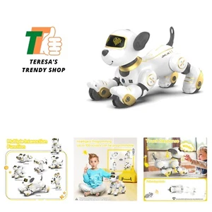 Remote Control Robot Dog Toy for Kids, Programmable Robotic Puppy, Smart Inte... - Picture 1 of 8