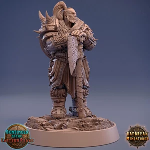 Gazer Hundredscar, Mesa DnD RPG Wargames Fantasía Bárbara Miniatura - Imagen 1 de 3