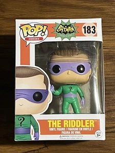 THE RIDDLER 183 BATMAN Classic TV - Funko Pop Heroes - Picture 1 of 7
