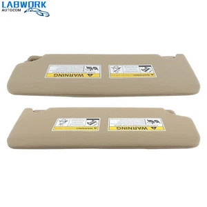 Sun Visor Shades W/ Lighting&Vanity Mirror For Honda Pilot 17-21 Ridgeline 18-20 - Picture 1 of 24