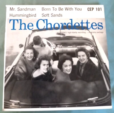 *LOOKS UNPLAYED* The Chordettes EP ~Mr. Sandman - USA Cadence CEP 101 - Image 1 of 4