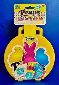 FUNDA DE TRANSPORTE DE ACTIVIDAD PERFUMADA PEEPS 2 hojas para colorear, 3 hojas de pegatinas, 4 marcadores - Imagen 1 de 3