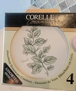Corelle coordinates herb Coaster Set new in box - Picture 1 of 11