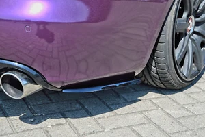 Heckansatz Diffusor Spoilerecken Seitenteile aus ABS für Audi A4 B8 Limo Avant - Picture 1 of 2