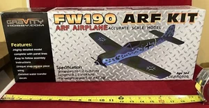 KIT ARF VINTAGE GRAVITY HOBBY #GEAR0800 SEGUNDA GUERRA MUNDIAL FW190-20" W.S.-SELLADO DE FÁBRICA-NUEVO - Imagen 1 de 5