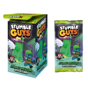 STUMBLE GUYS SCATOLA BOX 20 BUSTINE CARDS STUMBLE INVASION CARTE 2023 DIRAMIX - Zdjęcie 1 z 4