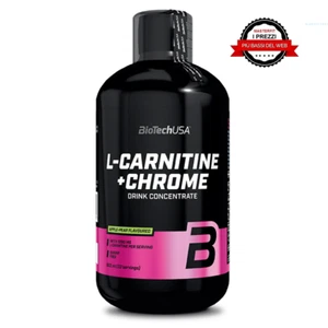 BIOTECH USA L-Carnitine 35.000mg + Chrome 500ml CARNITINA LIQUIDA + CROMO - Foto 1 di 1