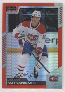 2020-21 O-Pee-Chee Platinum Red Prism /199 Jesperi Kotkaniemi #56