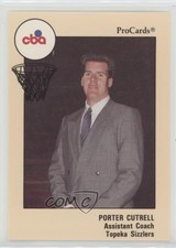 1989-90 ProCards CBA Porter Cutrell #177