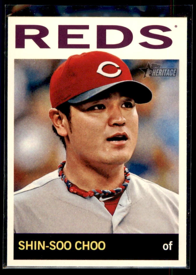2013 Topps Heritage Shin-Soo Choo #105 Cincinnati Reds - Image 1 of 1