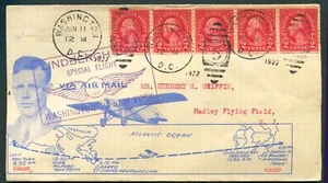 1927 Wash DC Lindbergh Day Speciale Governo Volo Posta a Lindbergh - Foto 1 di 6