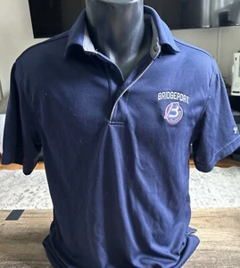 Under Armour HeatGear Bridgeport Islanders Polo Shirt Men’s Sz Small Loose Fit - Picture 1 of 4