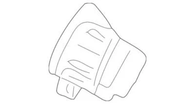 Panel de acabado genuino Ford Crown Victoria Grand Marquis 2006-2011 6W7Z-5404338-AC Foto 1 de 2