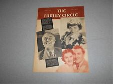 The Family Circle mag Mar 3 1939 vol 14 no 9 Margaret Lockwood Michael Redgrave