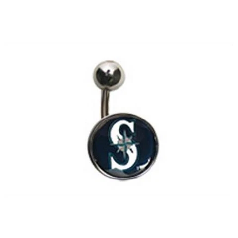 Seattle Mariners Belly Button Ring Naval Body Cover