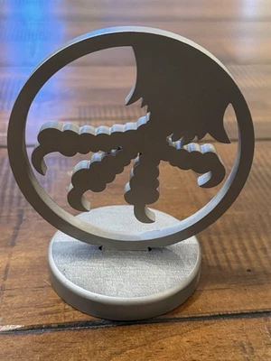 Soporte con logotipo de garra Microtech Marfione acero inoxidable raro Tony Marfione hecho en EE. UU. Foto 1 de 4