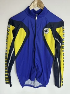 Castelli Cycle Jersey Competizione Manica Lunga | Uomo | Blu/Giallo | Medium | - Foto 1 di 13