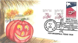 1 Nov 1986 Cover, Texas 150th - WURSTFEST, Ham #12/274 - Bild 1 von 2