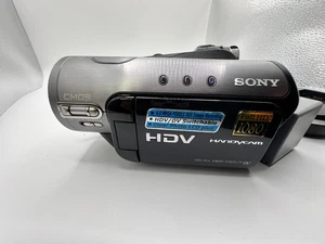 Sony HDR-HC3E HDV Handycam Camcorder – Power On / No Display – Untested – Spares - Picture 1 of 24